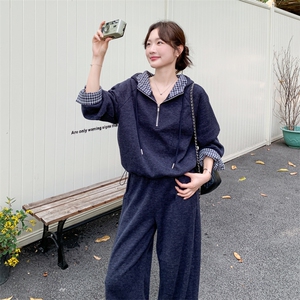 【26春新款】格子拼接两件套 2D001-6761-P165-K268图片