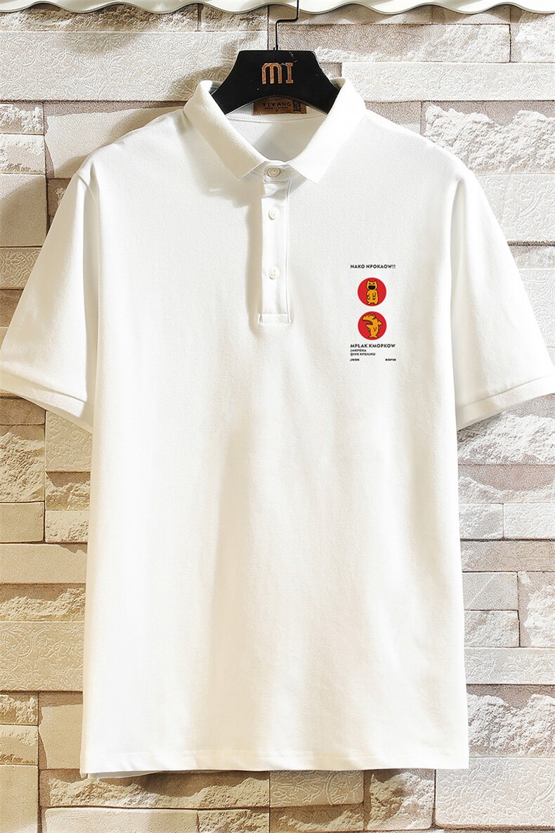 PL57093-P35翻领短袖polo衫男大码胖子半袖t恤男有领保罗衫,男装Polo衫,电商A040A