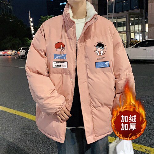 ！好数据！2023冬季加绒加厚情侣棉衣外套男棉服MY110特P78,男装棉衣,电商B220