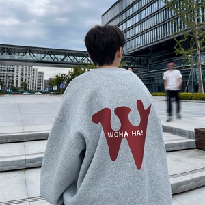 ！ 圆领卫衣港风长袖T恤男外套男WY126-P28图片