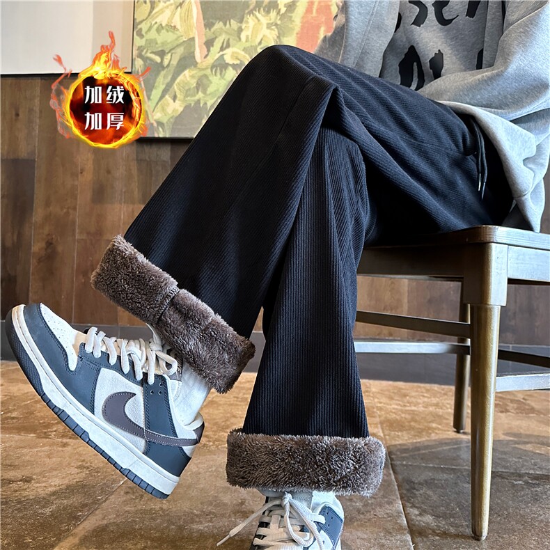 XZ616 秋冬灯芯绒休闲长裤 TY1140 常规特P30控58 加绒特P35控68图片