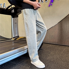 2026新款春季裤子男款美式休闲弯刀裤运动卫裤A313-261158-P68，男装休闲裤，电商A313