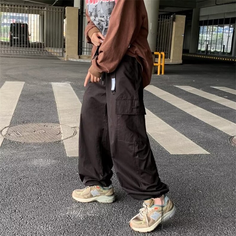 工装裤男夏季潮牌机能降落伞兵美式户外冲锋滑板裤子XK215-P35,男装休闲裤,星座1001-1