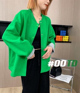 撞色小外套,其它,天然布衣