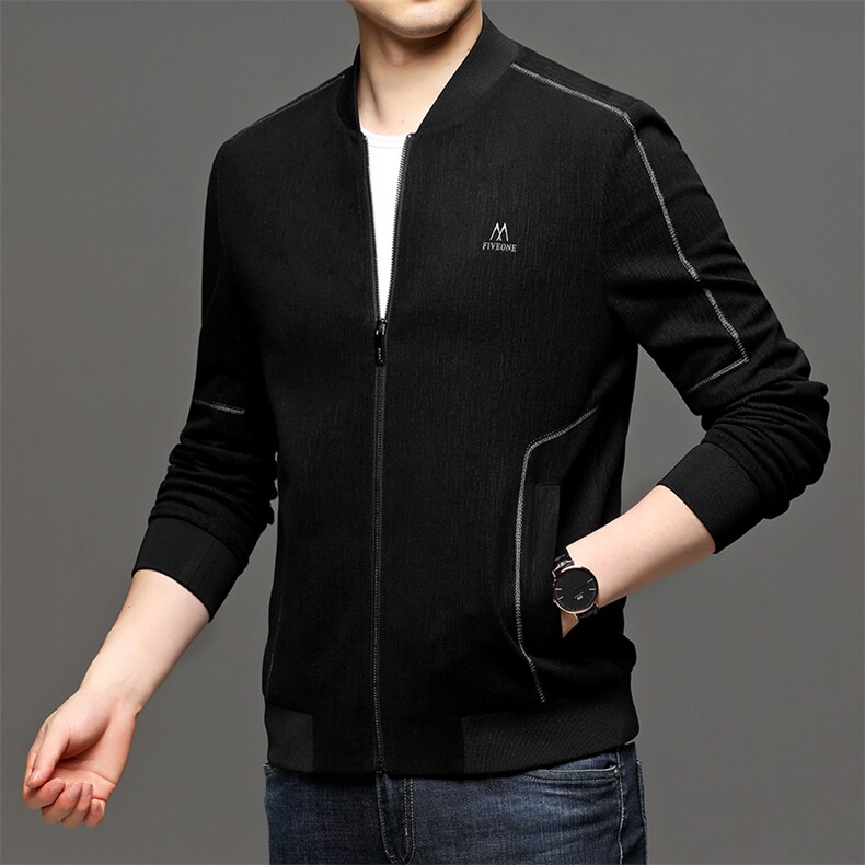 J661钱塘2020-1秋冬新款轻奢高端休闲大货主推男士休闲夹克P160,男装夹克,钱塘207-1