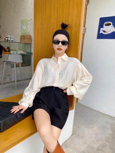 【秋款】现货衬衫，适合早秋，女装衬衫，玲珑颂