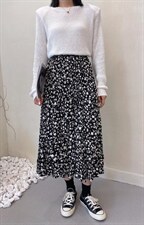 2022秋季新款碎花半裙，女装半身裙，曼希野