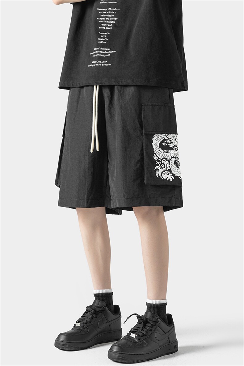 2024夏季新款无影墙大码风速干工装短裤M-5XHK24255-P40,男装牛仔裤,电商A022