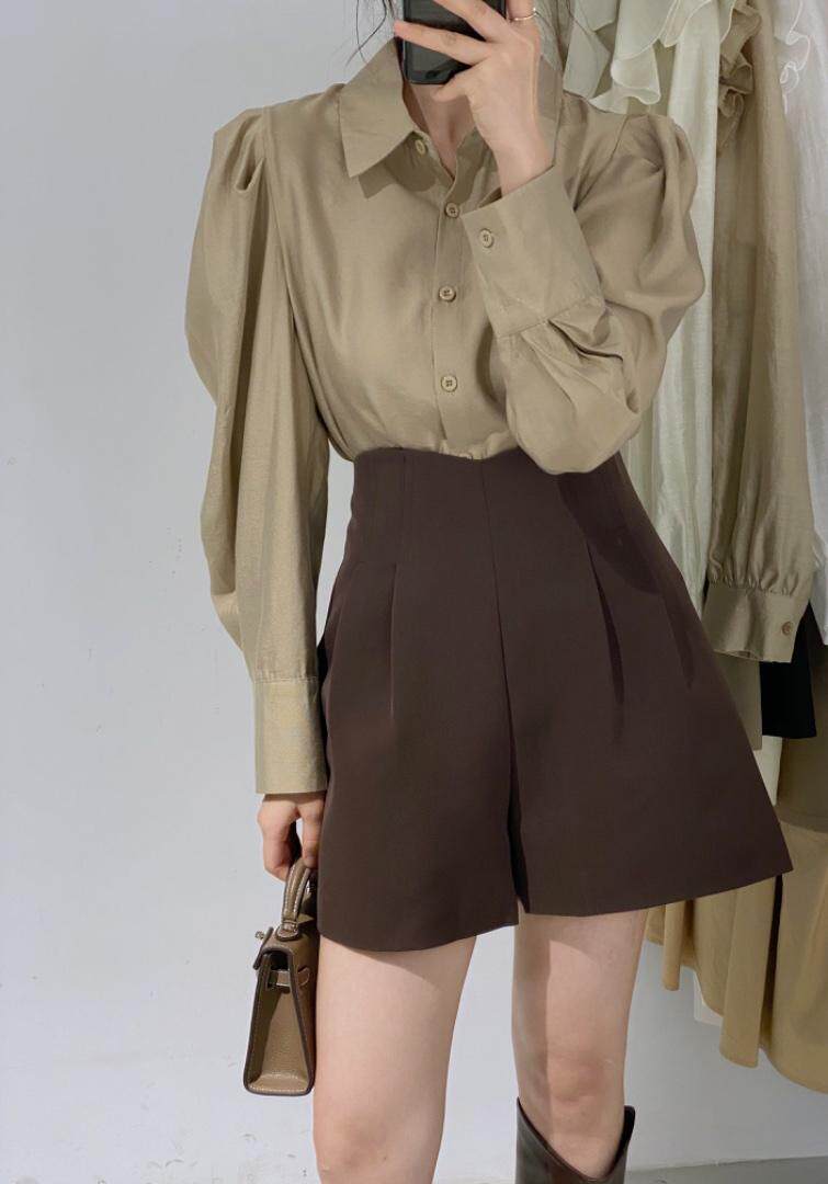 百搭衬衫，女装衬衫，驿谷