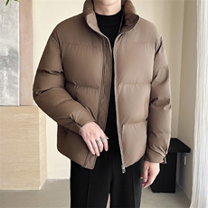 轻熟风~冬季短款面包服皮棉衣E002/P125，男装棉衣，电商B331