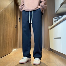 311B-1-K2518-P40控69秋冬潮流休闲宽松直筒拖地裤长裤，男装休闲裤，星座311B-1