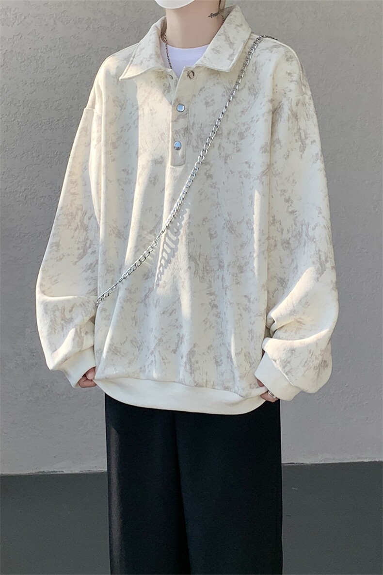 现货WY10165-特P48控88美式复古解构拼接大码男宽松情侣套头卫衣,男装卫衣,电商A059