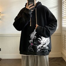 纯棉连帽卫衣男大码运动帽衫宽松薄WY2153-P35加绒款-P40，男装卫衣，电商A040