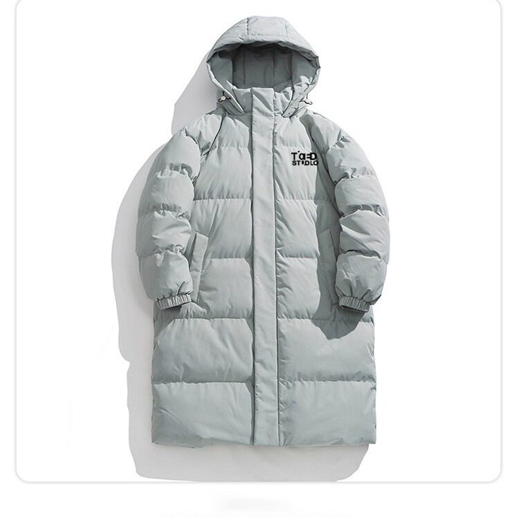 F888中长款羽绒棉服男款新款加厚防雪棉衣外套男生连帽棉袄子,男装棉衣,星座308A-1（原309B-1）