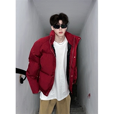 405A美式高街个性金属设计印花满天星棉服MY24912-特批85控158，男装棉衣，星座405A