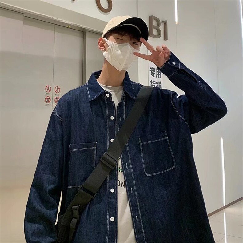 潮流夹克潮男春季衬衣J926P45,男装夹克,星座1116-2