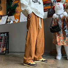 男秋季新款港风休闲裤灯芯绒A904P32，男装休闲裤，星座1116-2