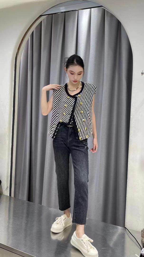 小金扣小香马甲火爆，女装马甲，泰靡(1F)