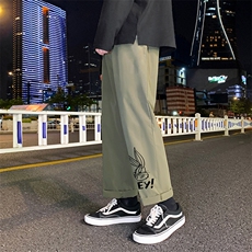 K43179-P25加绒款-P35休闲裤男士大码宽松九分运动裤男裤男直筒，男装休闲裤，电商A040