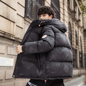 TIM2026冬季新款90%白鸭绒中长款连帽羽绒服男XZ109-Y1266-P218，男装羽绒服，星座109