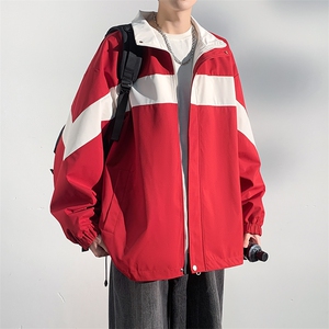 2024春季新款现货户外双面穿立领夹克男 冲锋衣外套JK901 -P75图片