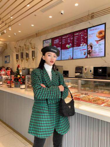 西装外套，女装西装，红头发儿