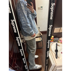 【有货】破坏线条牛仔外套男款潮牌高级感工装夹克TY861CC-特P70图片