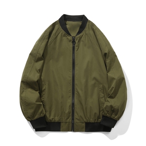 情侣潮大码宽松休闲多色光板夹克棒球服外套潮J7204 P30【特价】图片