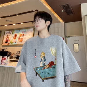 量大优 供视频  华夫格短袖T恤半袖男 HDX522-特P18图片