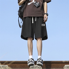 夏季新款外穿运动短裤男ins薄款日系潮流中裤XD2316-特批-35，男装牛仔裤，星座718