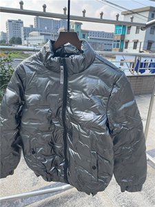 新款立领修身棉衣潮流韩版短款冬季棉袄男士防水御寒外套Y608-P65图片