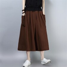 2021年夏季新款潮韩版休闲气质阔腿裤子洋气减龄时尚百搭长裤子，女装休闲裤，简韵佳