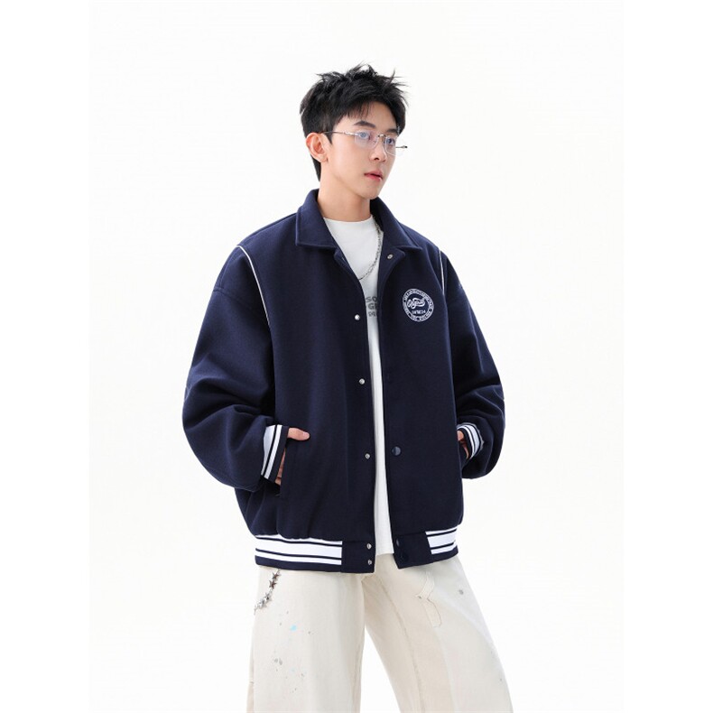 高品高克美式学院风棒球服宽松复古休闲夹克WT2538-特P70-控138,男装夹克,星座609