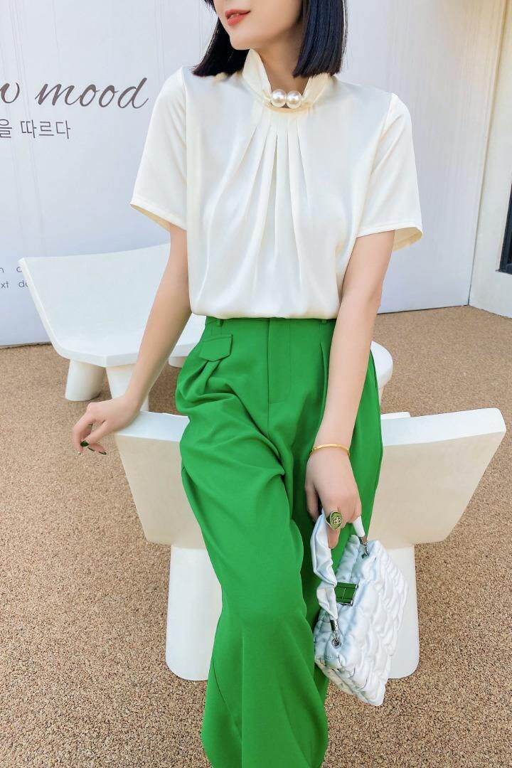 补单小衫，领口串珠设计简单又好看，一套都有哦！，其它，欧以美