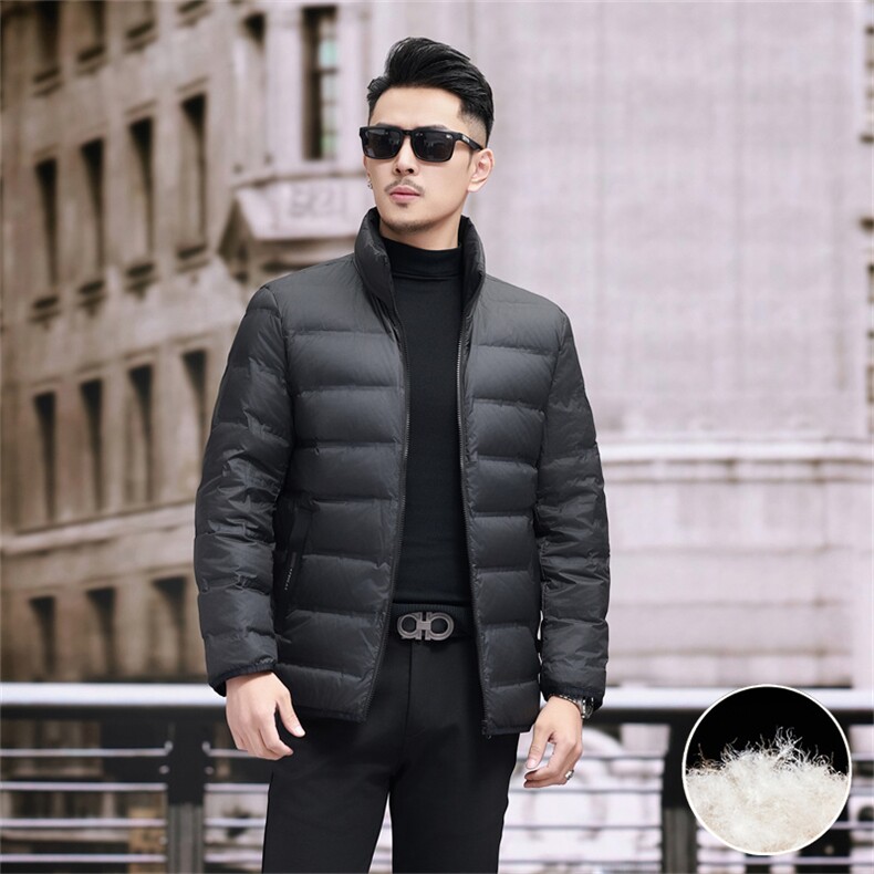 中老年羽绒内胆派克服大衣男装一衣三穿拆卸羽绒内胆派克服羽绒服,男装羽绒服,钱塘723
