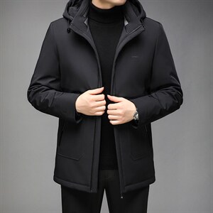 新款冬季脱卸内胆鹅绒羽绒服男冬装拆卸帽爸爸装GSNA2164-P380,男装羽绒服,电商B212（原钱塘6029）