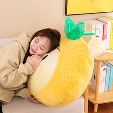 米乐毛绒玩具 菠萝噗噗靠枕