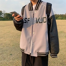 男秋季外套潮牌街头双层夹克W1007P55，男装夹克，星座1116-2