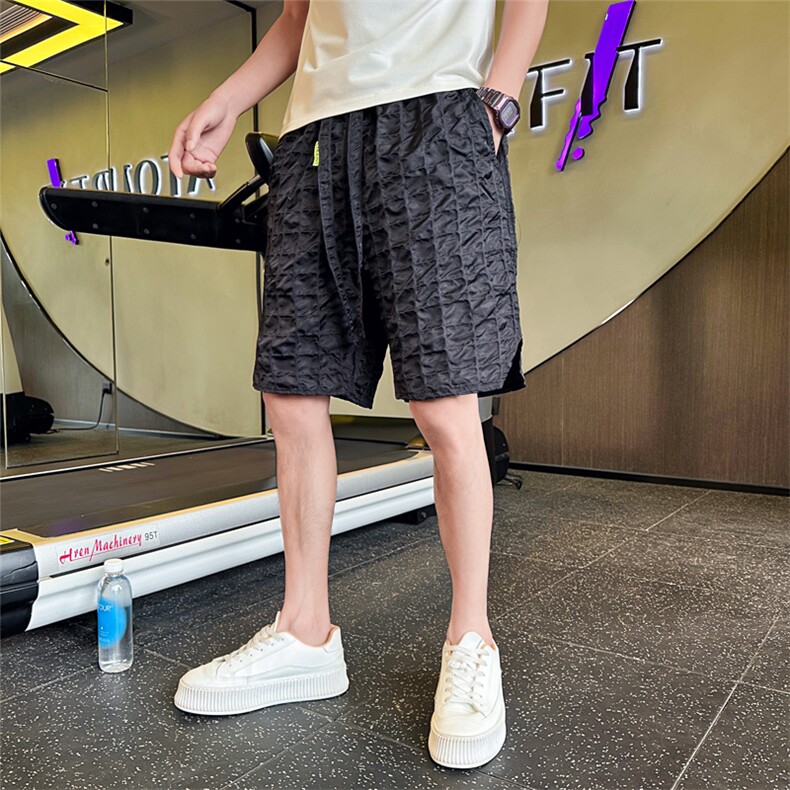 C317-D068-P45短裤男夏季2025新款男装休闲裤五分裤子,男装牛仔裤,电商C317