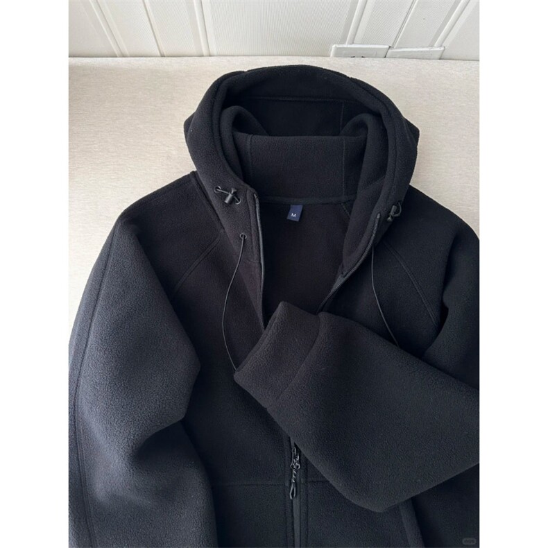 摇粒绒连帽拉链卫衣外套1302-GS02-P55成分100聚酯纤维,女装短外套,星座1302