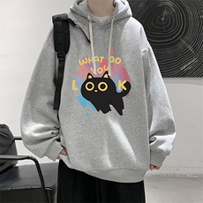 连帽卫衣男大码胖子帽衫大号运动服WY2454-P35，男装卫衣，电商A040