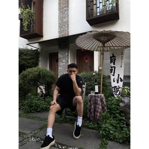 1506/QA15140/P32美式潮牌印花标语T恤夏季重磅纯棉印花圆领上衣图片