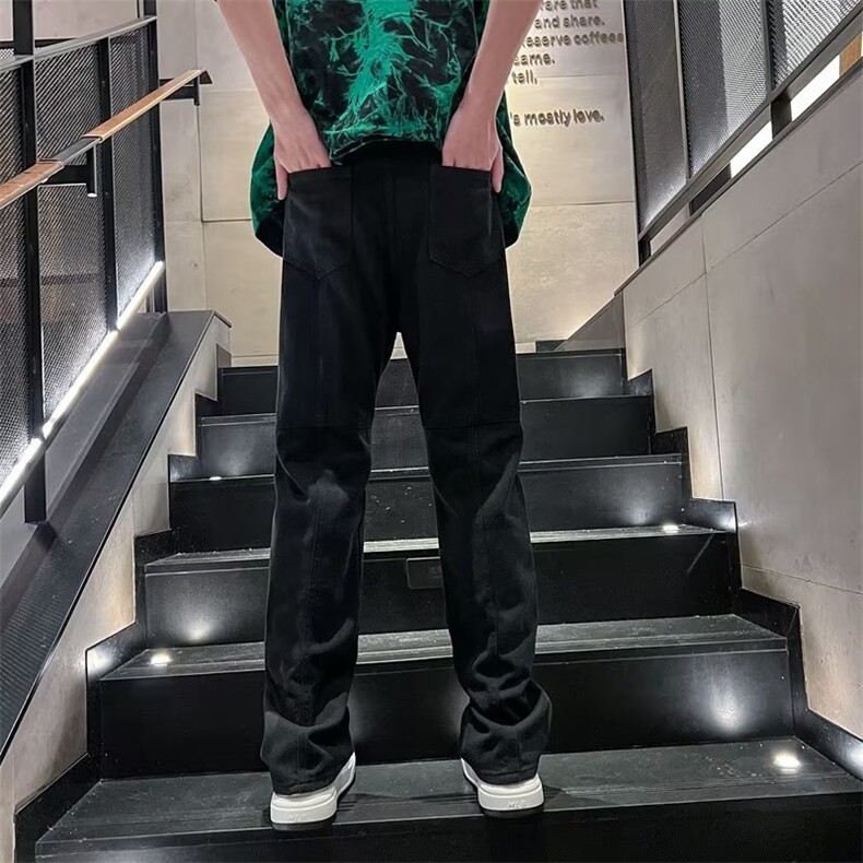 青春流行ins男直筒水洗牛仔裤NC12P45,男装牛仔裤,星座1116-2