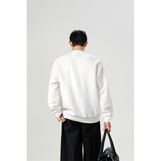 韩系学院风设计cleanfit卫衣简约纯色休闲打底常规P39加绒P49，男装T恤，电商B319