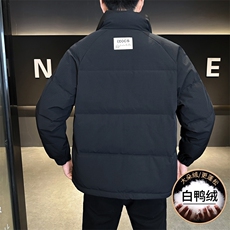 M838-P165标50%白鸭绒男士2025冬季羽绒服时尚潮流立领夹克，男装夹克，星座507A（原星座306B-2）
