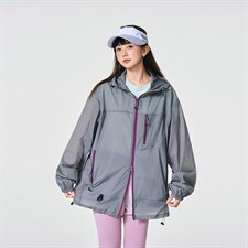 UPF50+有报告凉感轻薄透气宽松大码潮流防晒服DQC659-P48，男装防晒衣，电商B306