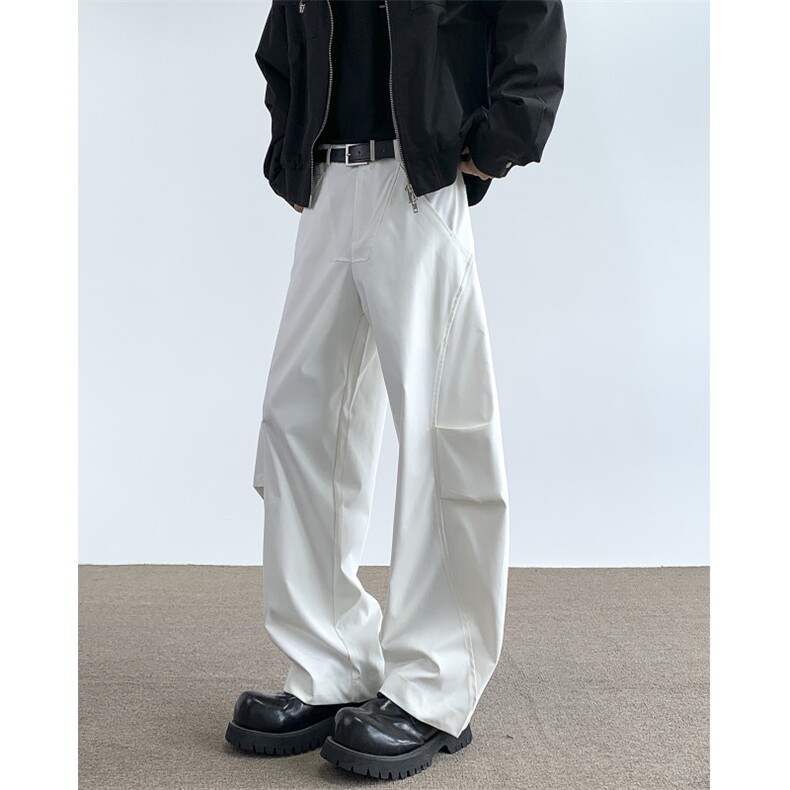 美式宽松直筒阔腿工装裤男女休闲裤炸街拖地长裤潮X80-P60，男装工装外套，星座308B-2