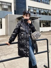 中长款羽绒服，女装羽绒服，美依菱