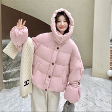 现货-数据款新增粉色5633-P315-K478-90绒白鸭绒，女装羽绒服，2C275