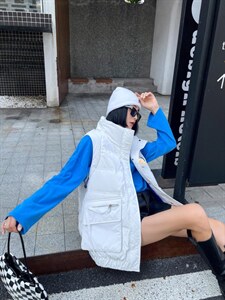 免洗羽绒马甲图片